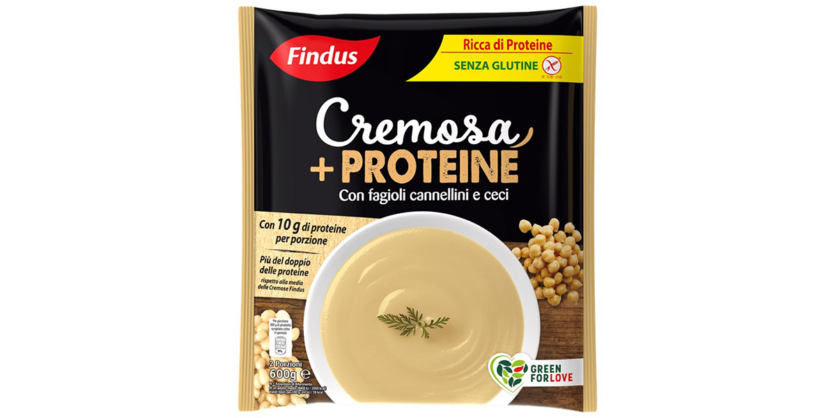 Findus presenta la Cremosa + Proteine con cannellini e ceci